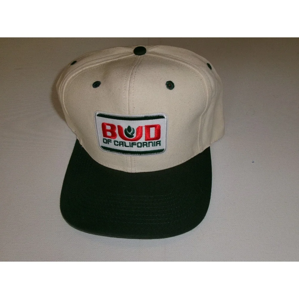 BUD OF CALIFORNIA     90S  SNAPBACK  HAT CAP VINTAGE M3